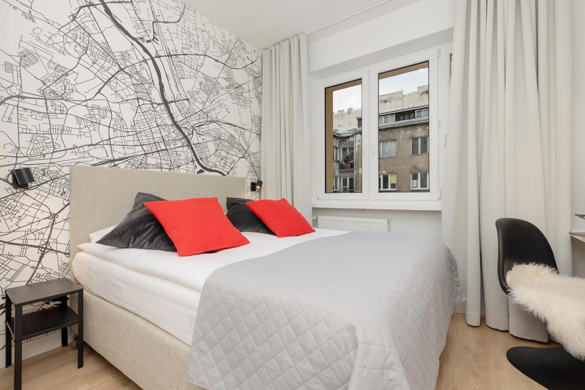 Amazing Spacious Apartments In Warsaw City Center By Noclegi Renters Eksteriør bilde