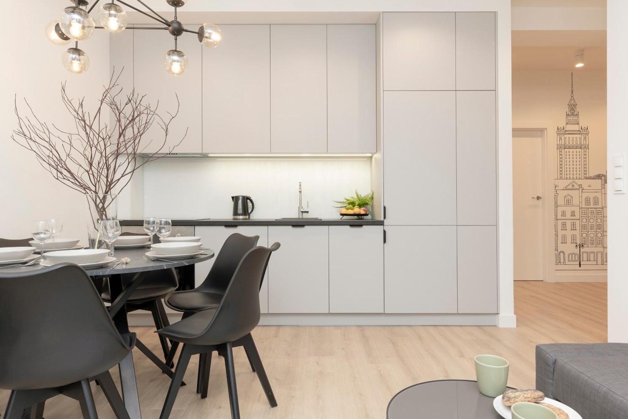 Amazing Spacious Apartments In Warsaw City Center By Noclegi Renters Eksteriør bilde