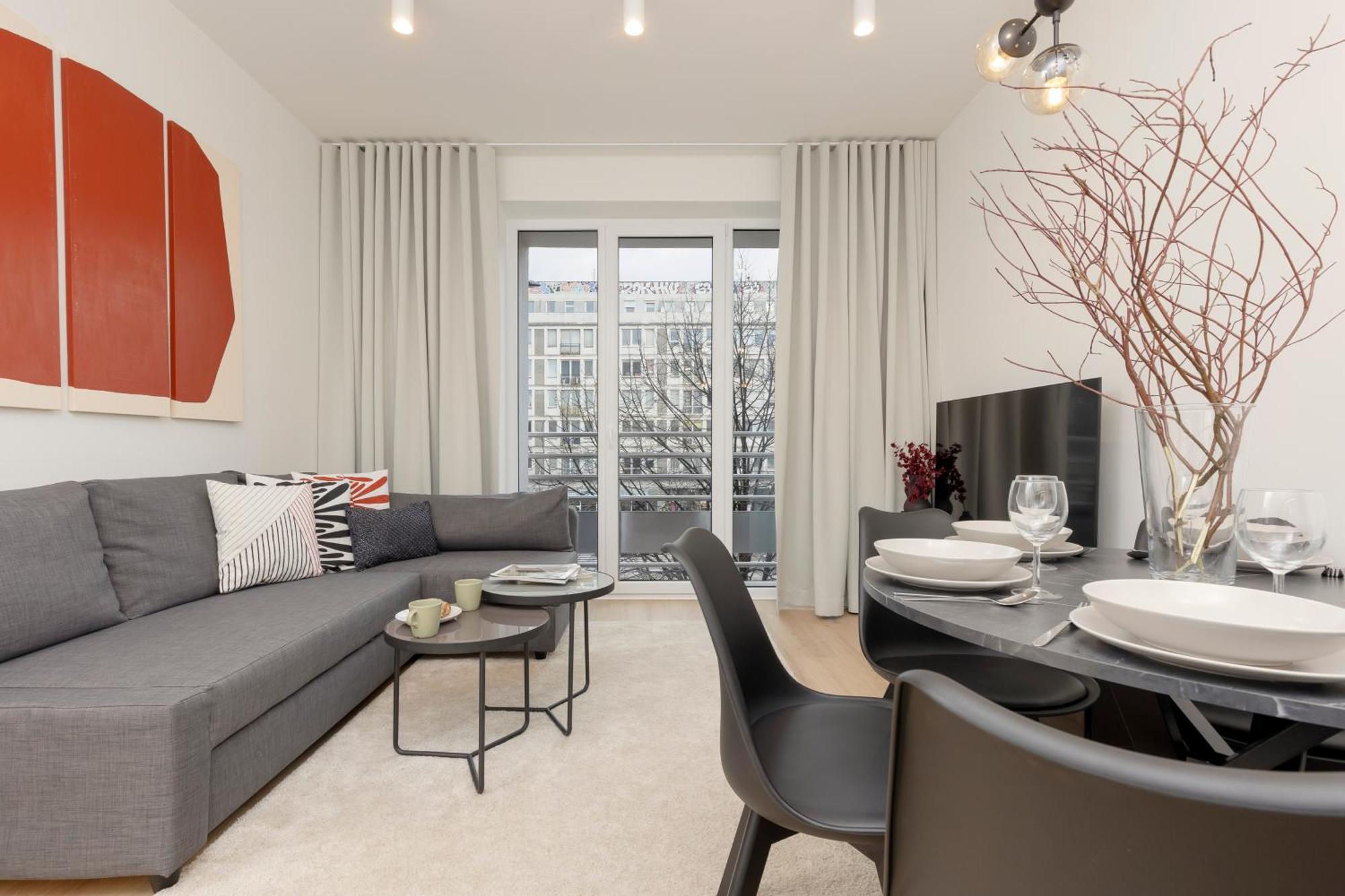 Amazing Spacious Apartments In Warsaw City Center By Noclegi Renters Eksteriør bilde